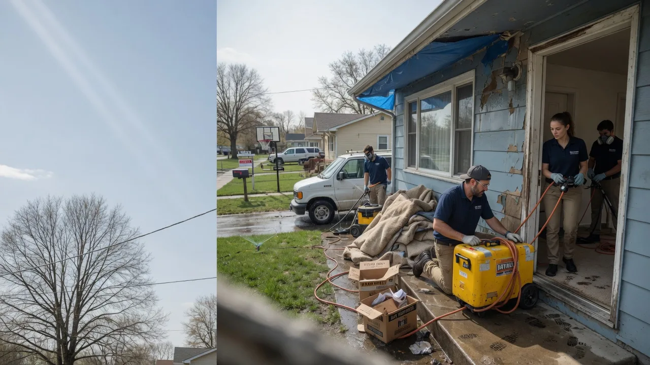 Basement Flood Cleanup in Luana, IA near me